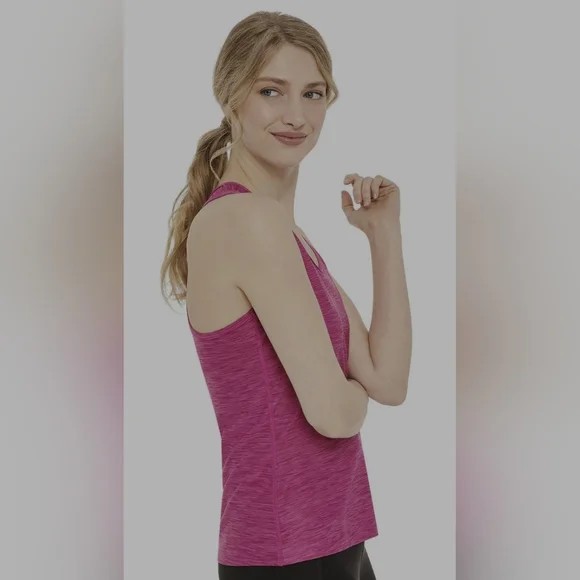 NWT - Athletic Works Basic Tank - Pink , Size Small - Picture 7 of 7